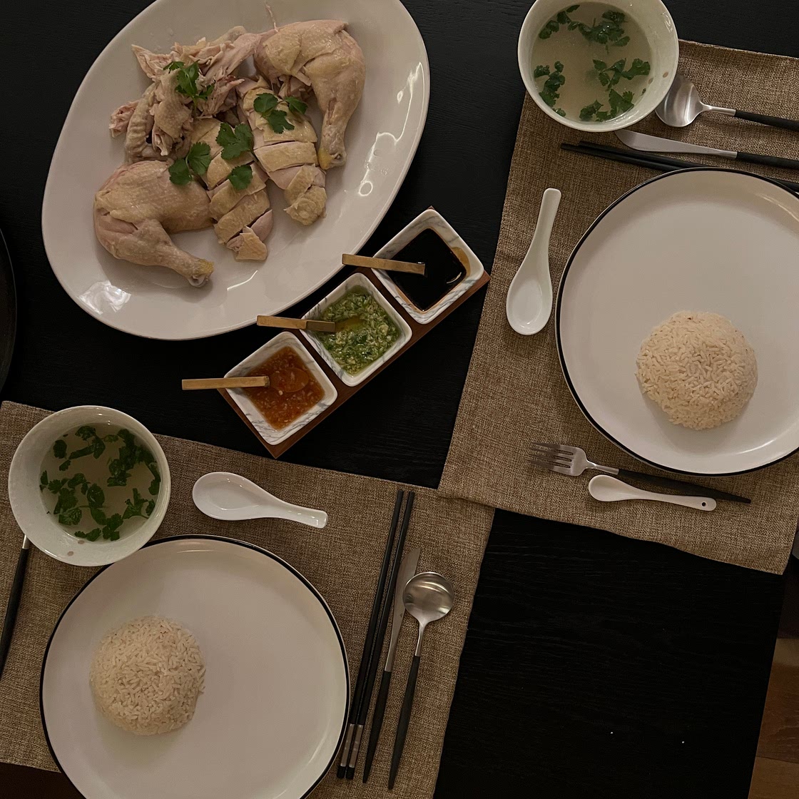 Hainan Chicken and Rice