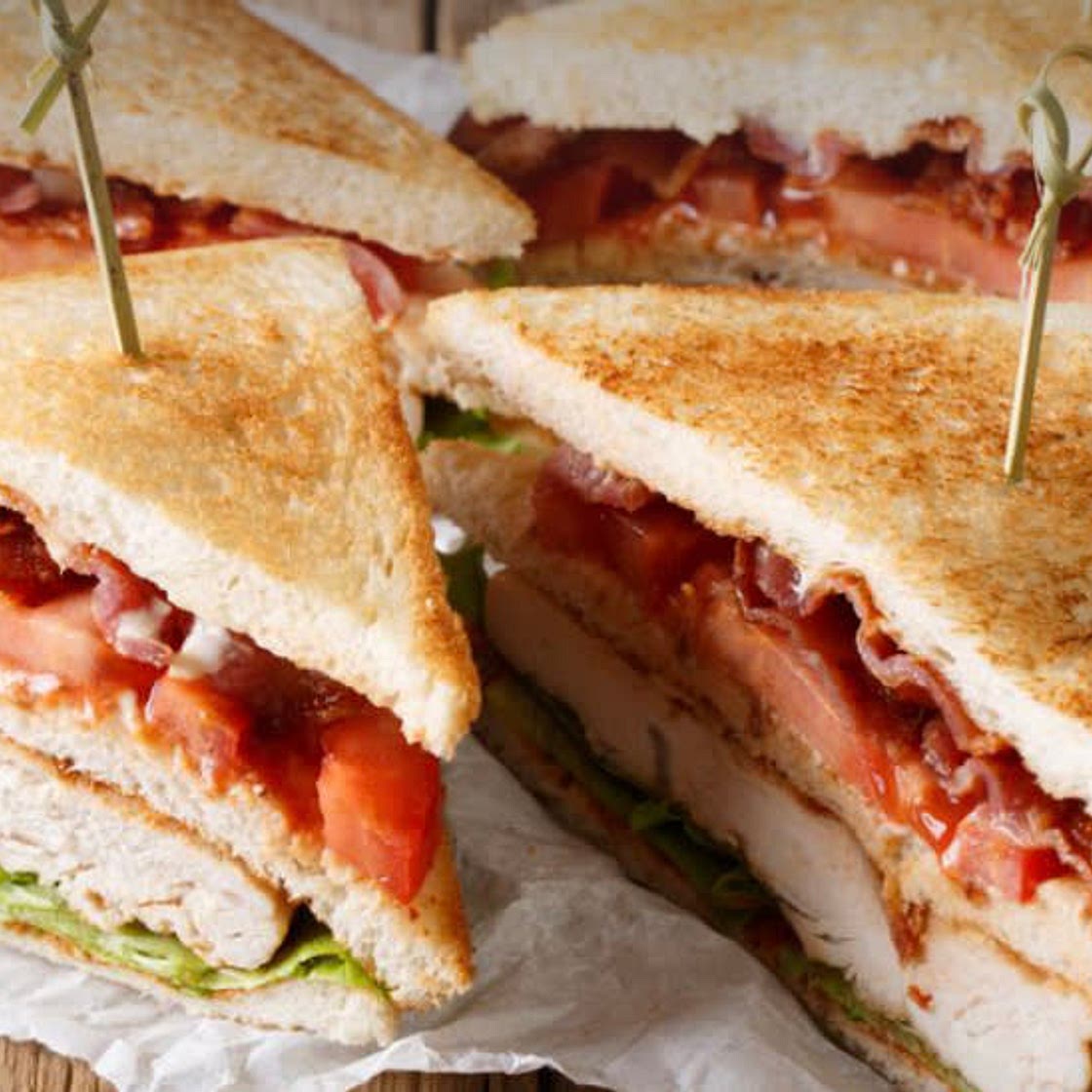 Turkey Club Sandwich - Intent