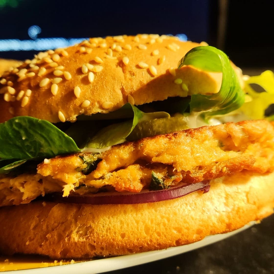 Easiest Tuna Burger