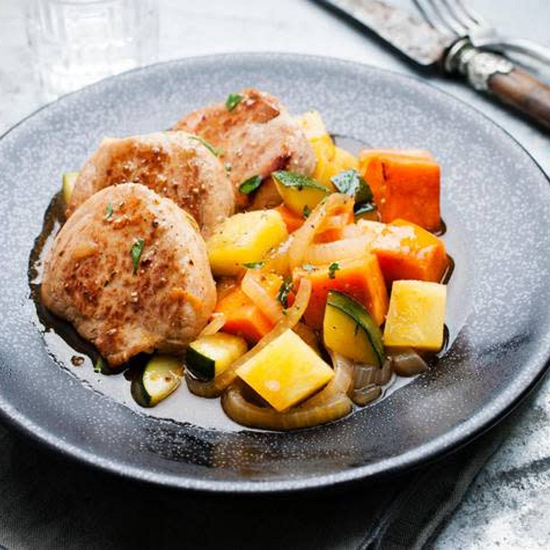 Filet mignon à l'ananas