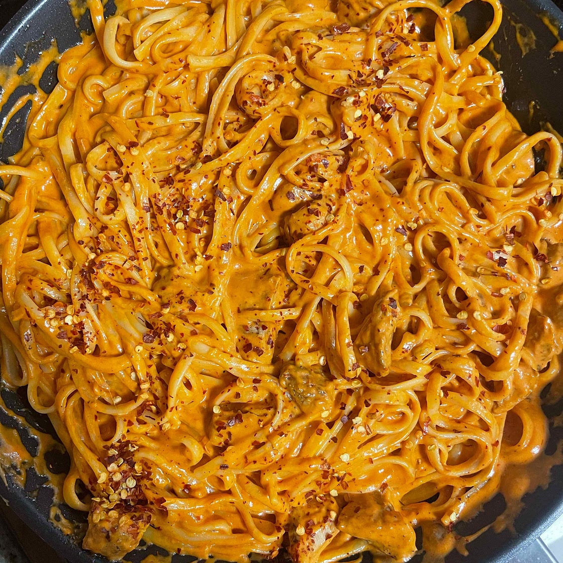 Creamy Tomato Paste Pasta 🍝