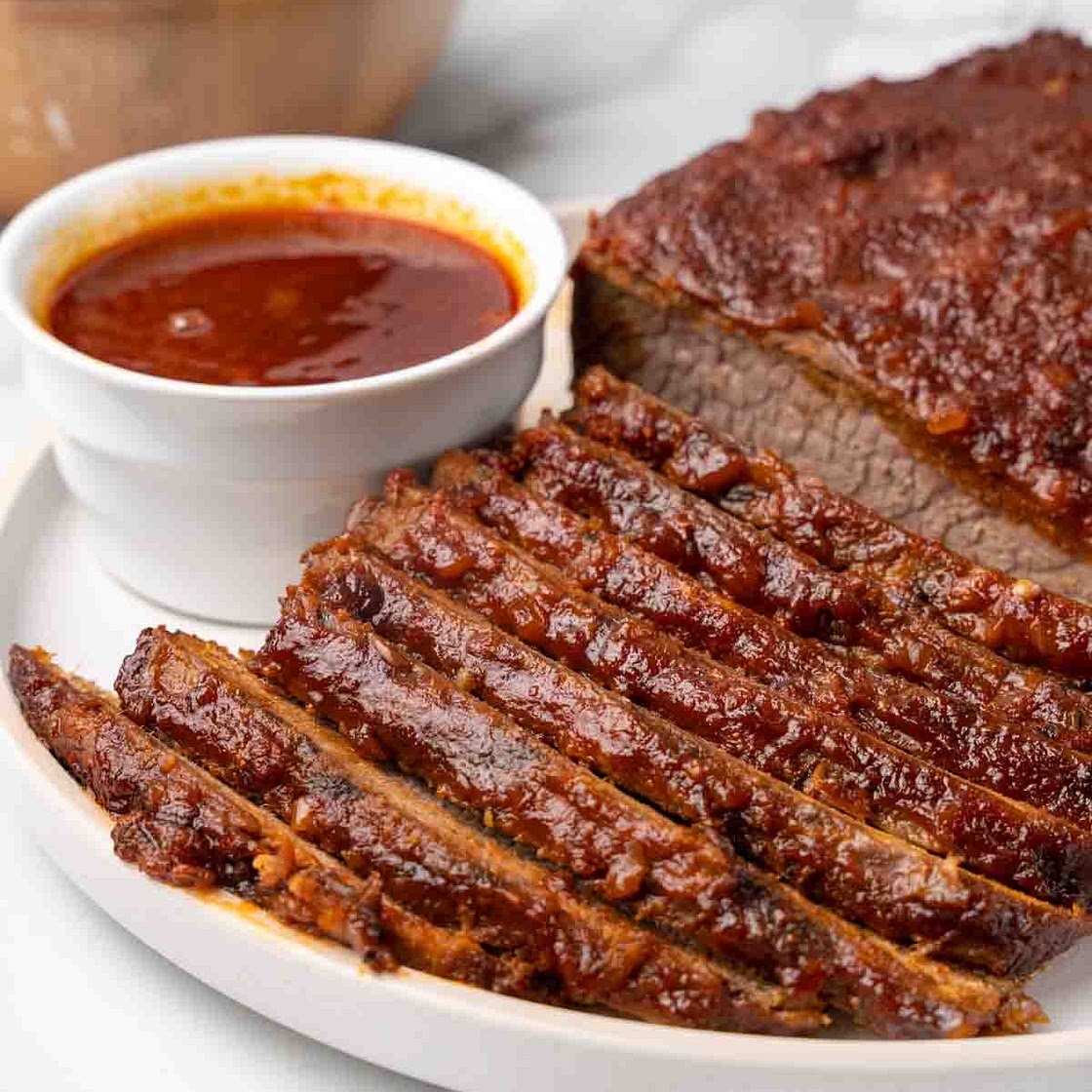 Slow Cooker BBQ Beef Brisket
