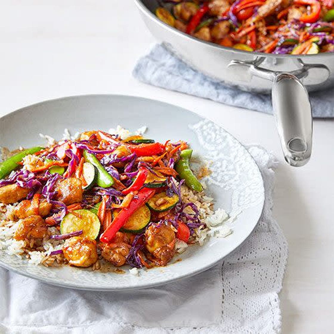 GENERAL TSO CHICKEN STIR-FRY