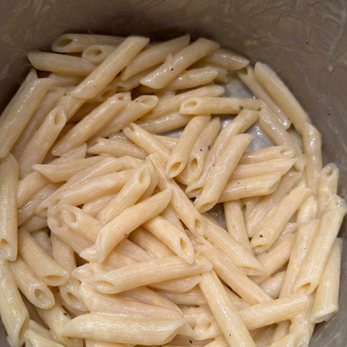 4 Ingredient Creamy Lemon Pasta