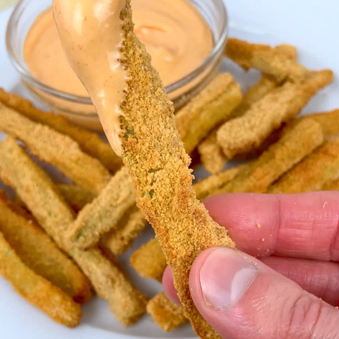 BROCCOLI STEMS FRIES