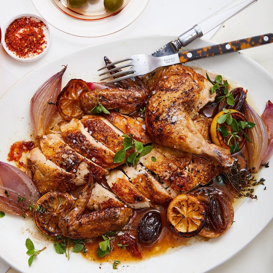 One-Pot Chicken with Caramelized Lemon and Dates
