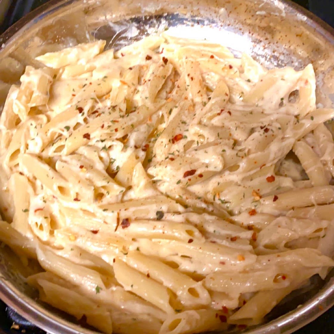 Easiest Cheesy Pasta ❤️