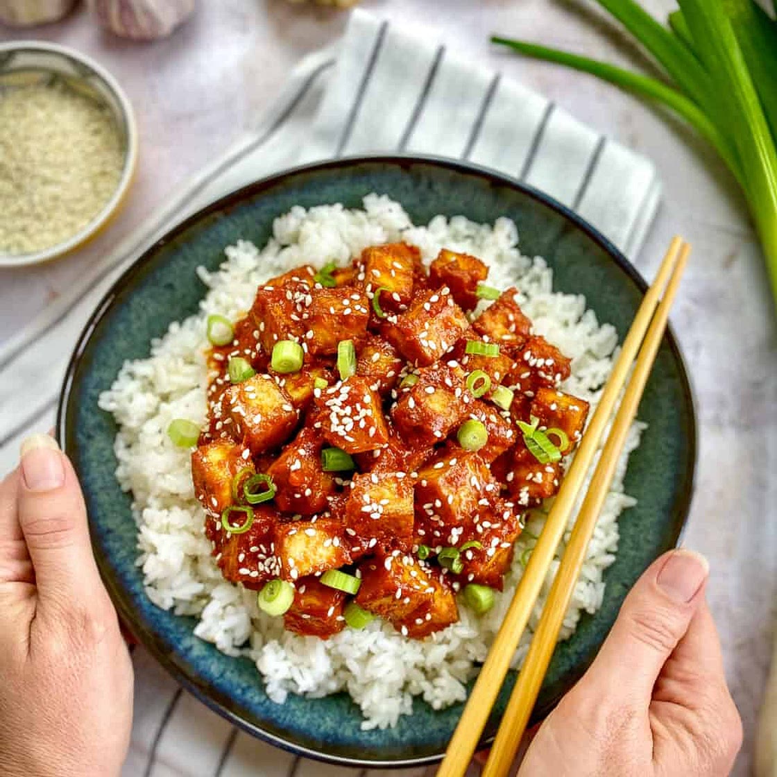 Gochujang Tofu 고추장 두부