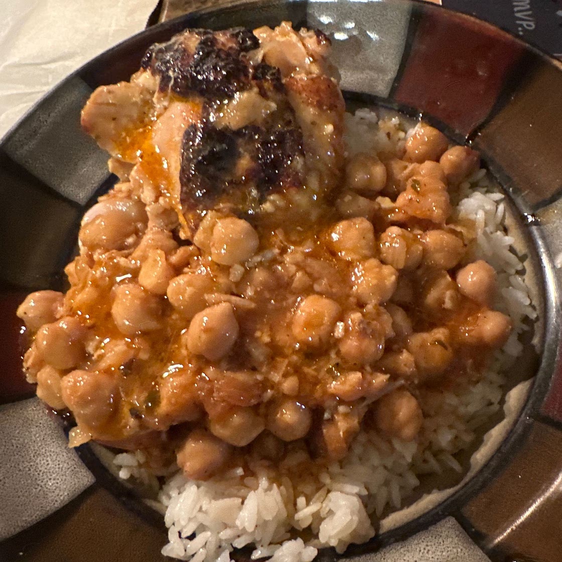 Chicken and Chickpea Tagine