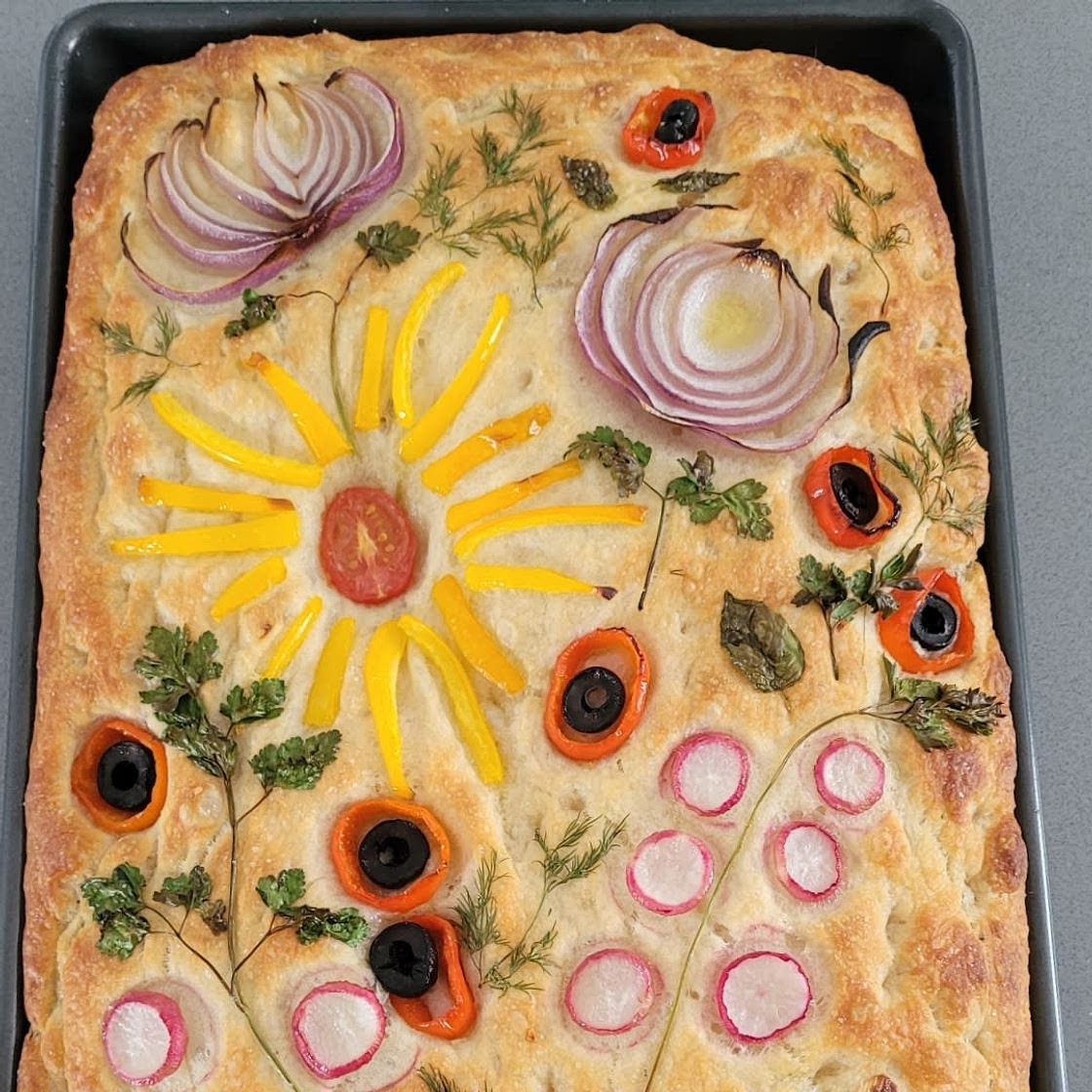 Shockingly Easy No-Knead Focaccia