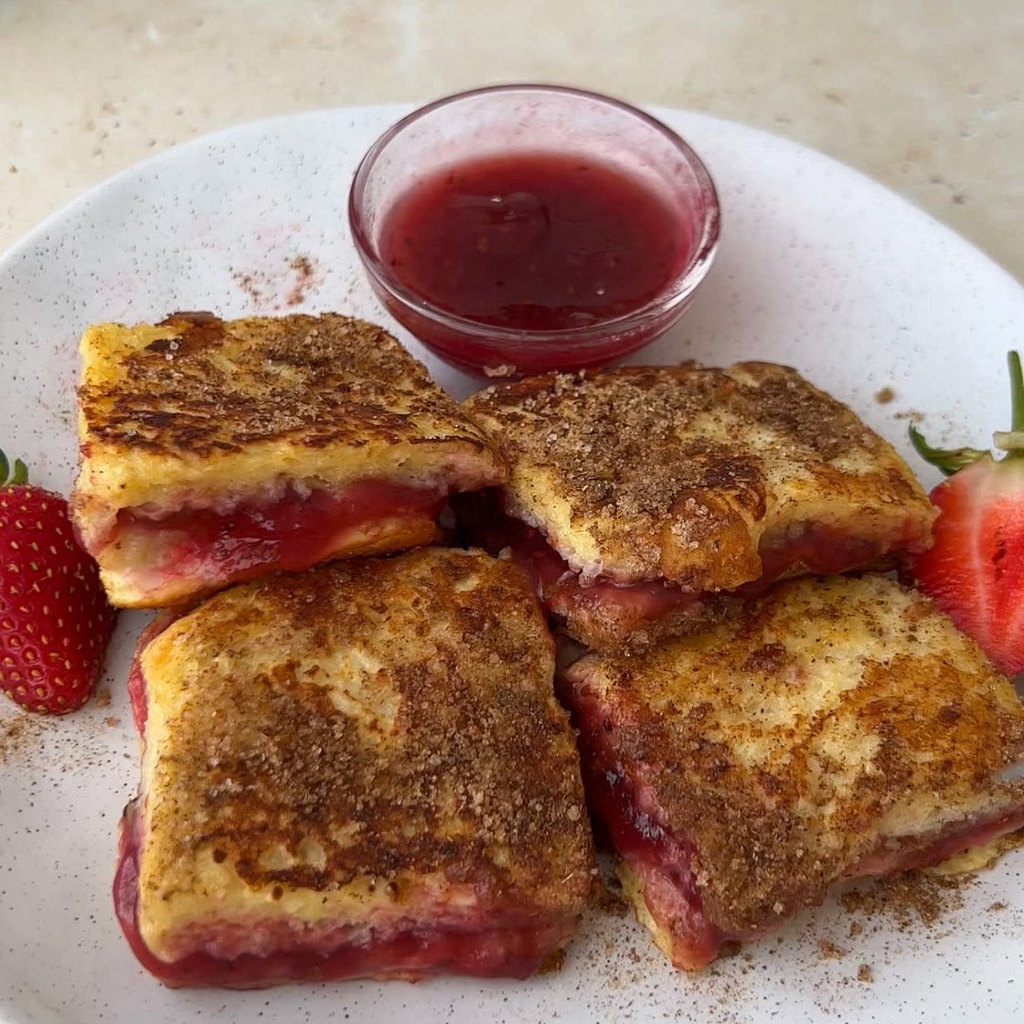 Jam Donut French Toast