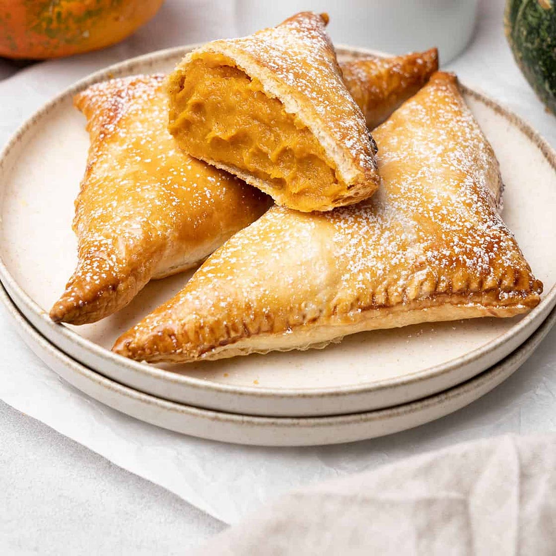 Puff Pastry Pumpkin Turnovers (VIDEO)