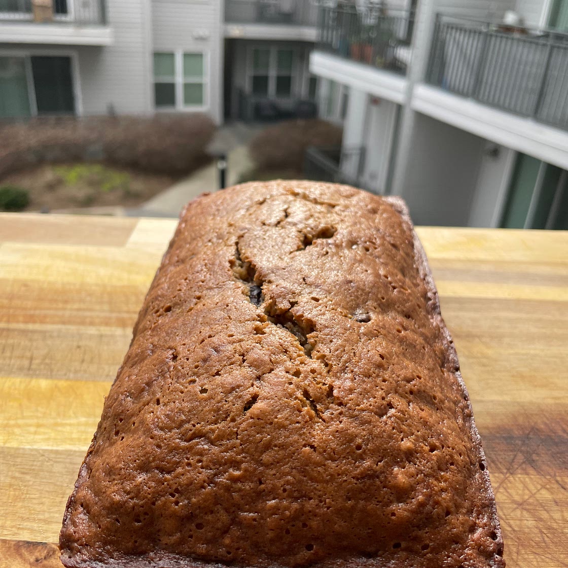 Banana Bread (w/ Dark Chocolate & Pumpkin Spice)