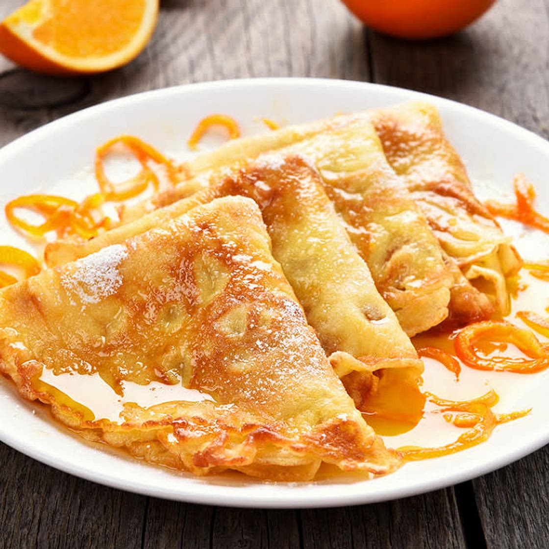 CRÊPES SUZETTE