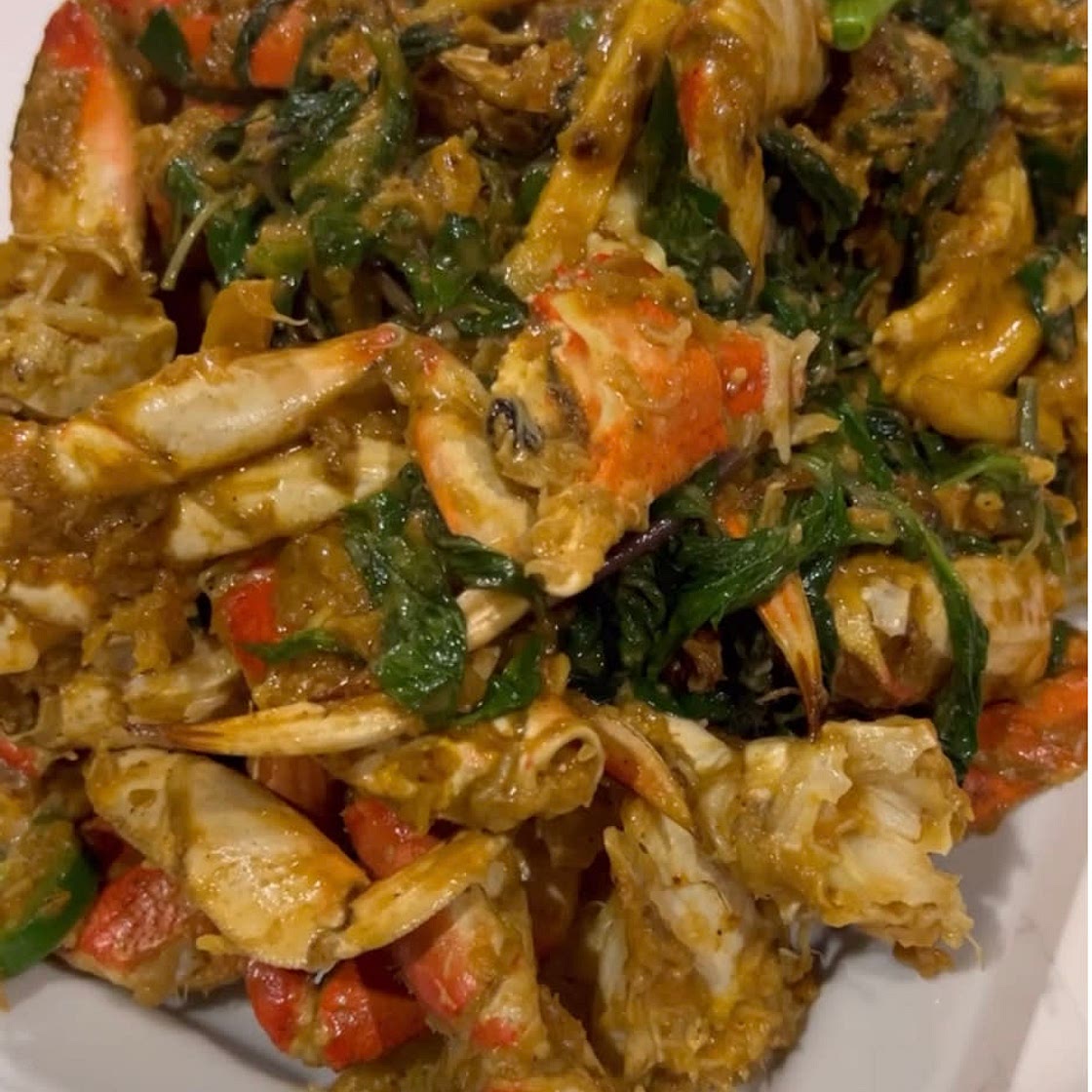Ginger Scallion Crab 