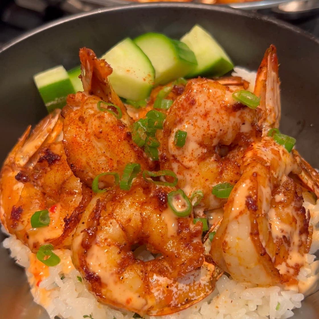 Cajun Shrimp with Bang Bang Sauce