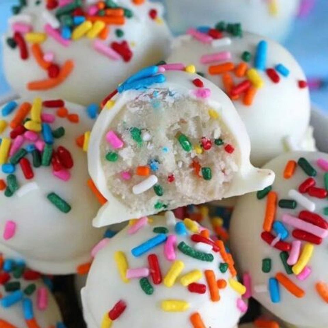 Cake Batter Truffles Recipe