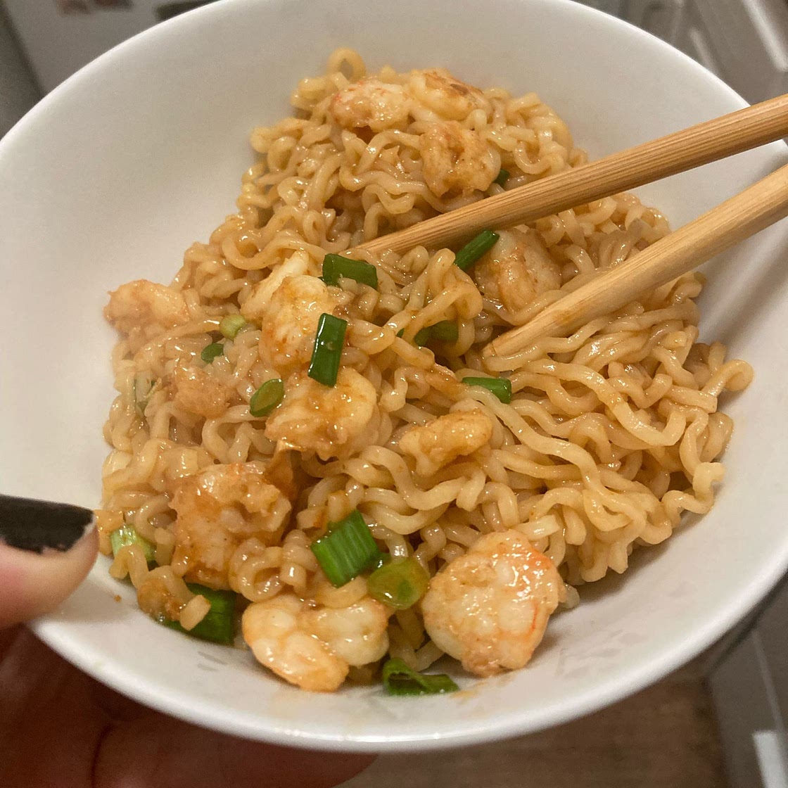 Lime Shrimp Dragon Noodles