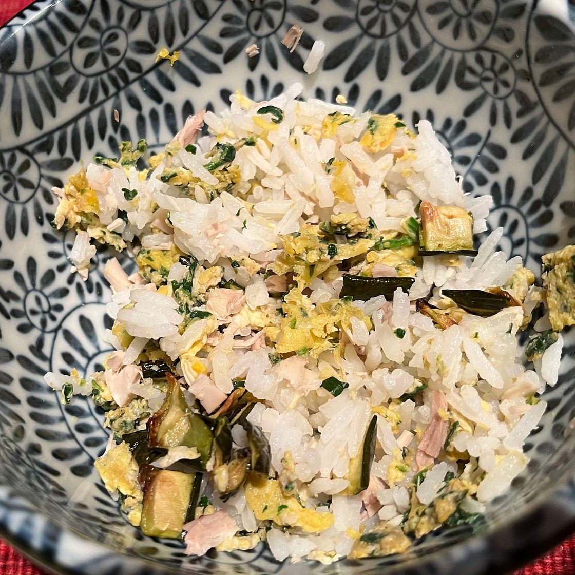 Chicken rice salad 