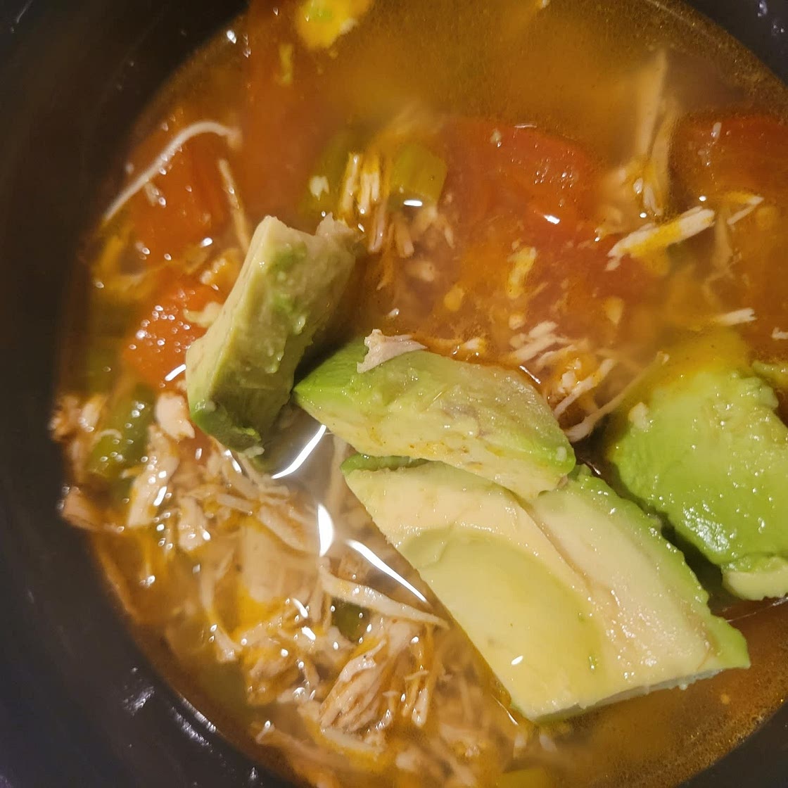 Chicken and Avocado Soup