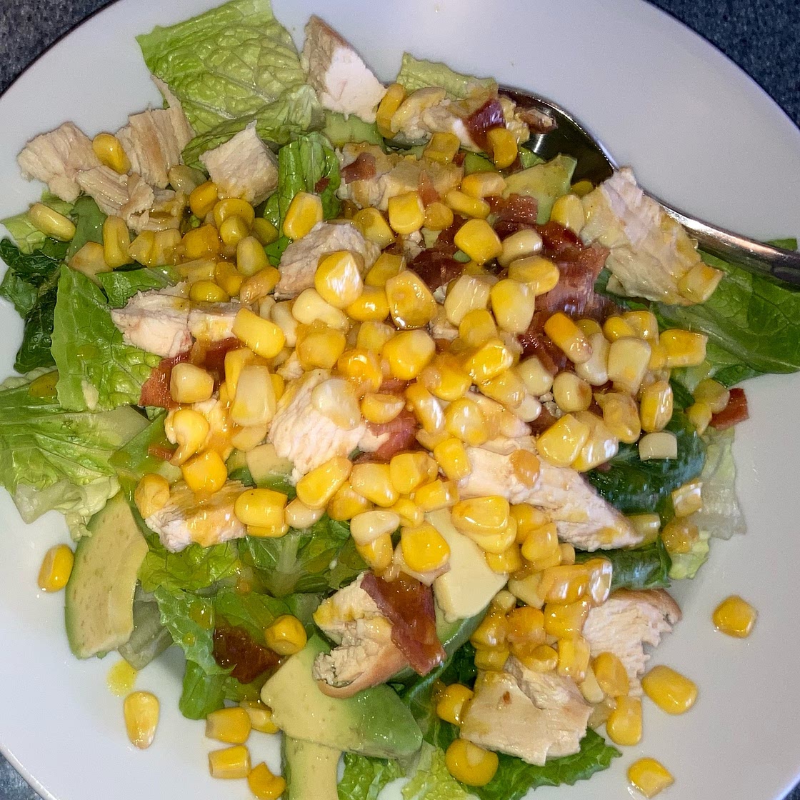Honey Mustard Chicken Salad With Bacon & Avocado
