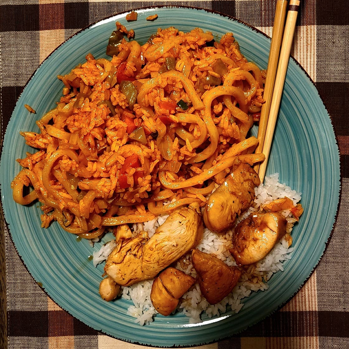 Korean-Style Spicy Noodles