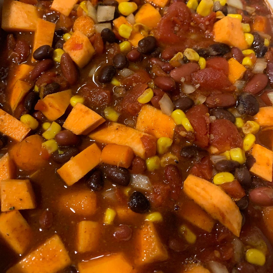 Crock Pot Sweet Potato Chili