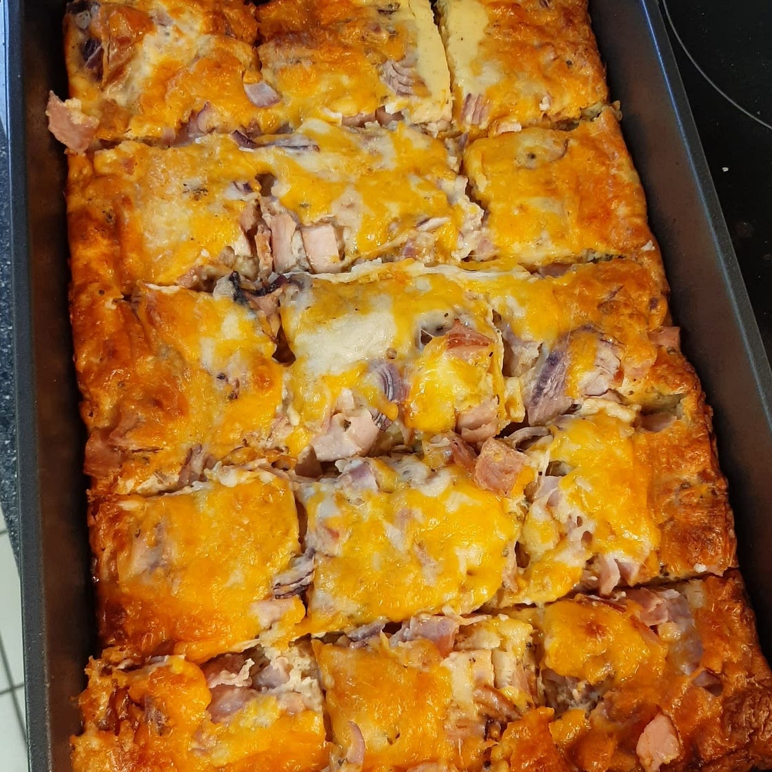 Croissant Omelet Breakfast Casserole Recipe