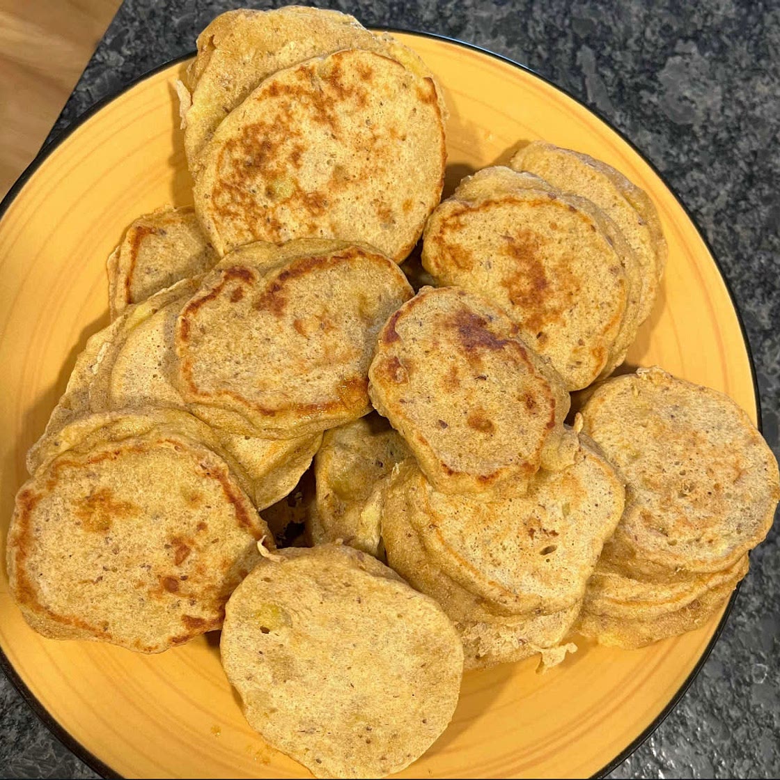 Banana pancake for baby 9+mo 