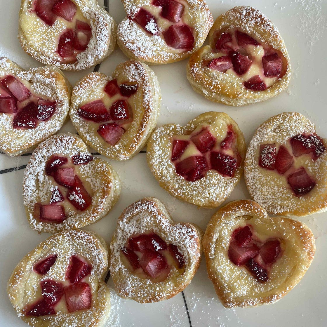 Cheese Heart Danishes