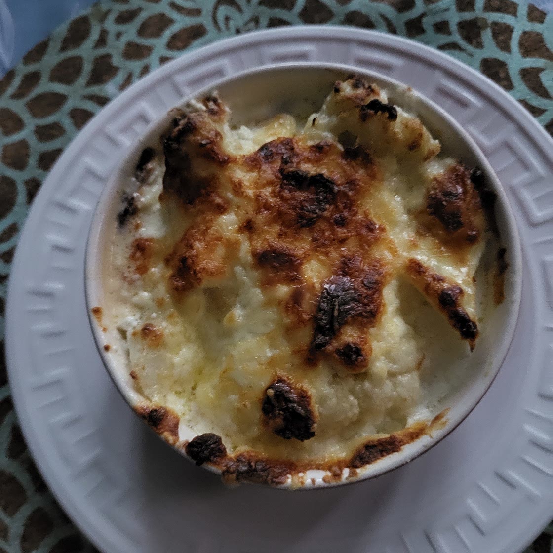 Keto Cauliflower Cheese Dish