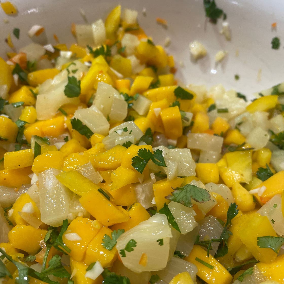 Pineapple Mango Habanero Salsa