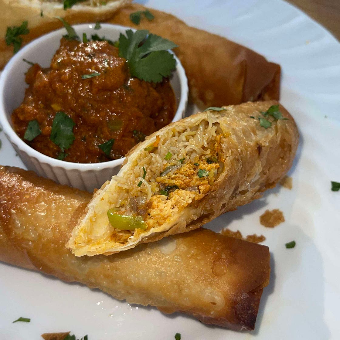 Chindian Spring Rolls