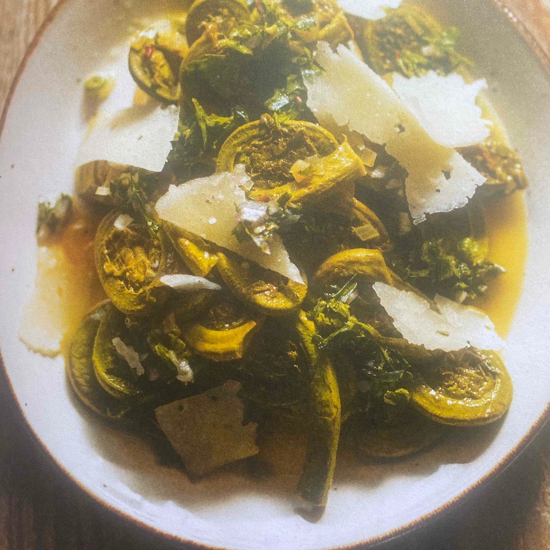 Tetes-De-Violon, Chimichurrià la Marguerite et à l'Oseille