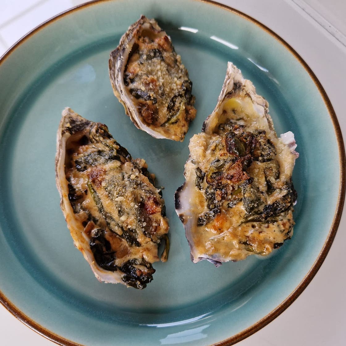Oysters Rockefeller