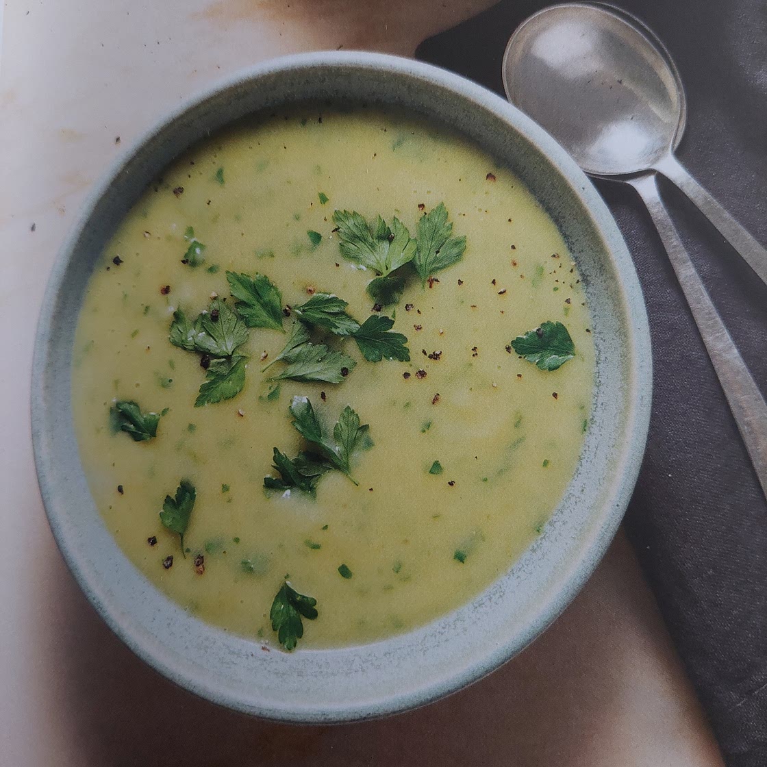 Leek, Celery & Parsley Soup