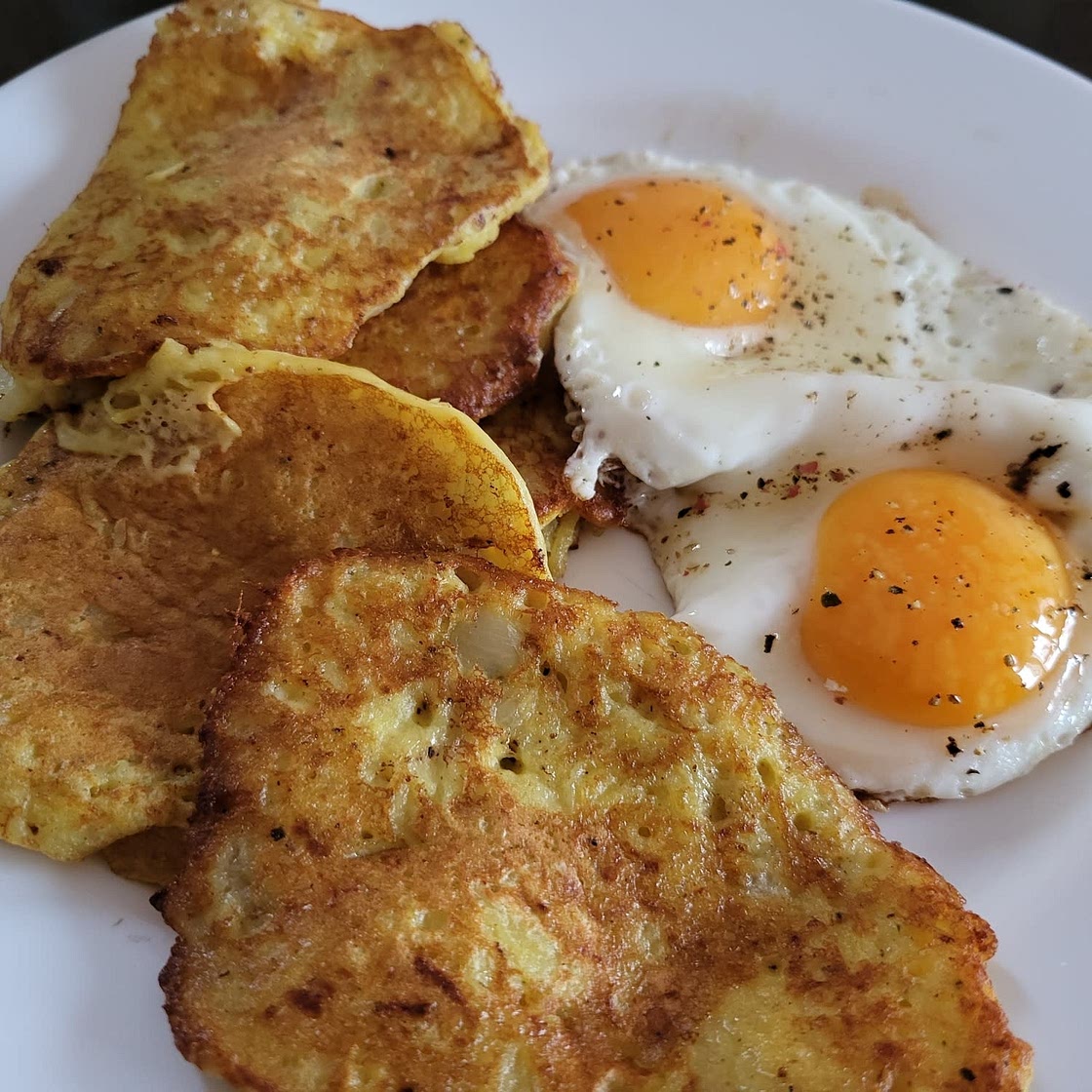 Thin German Potato Pancakes (Kartoffelpuffer)