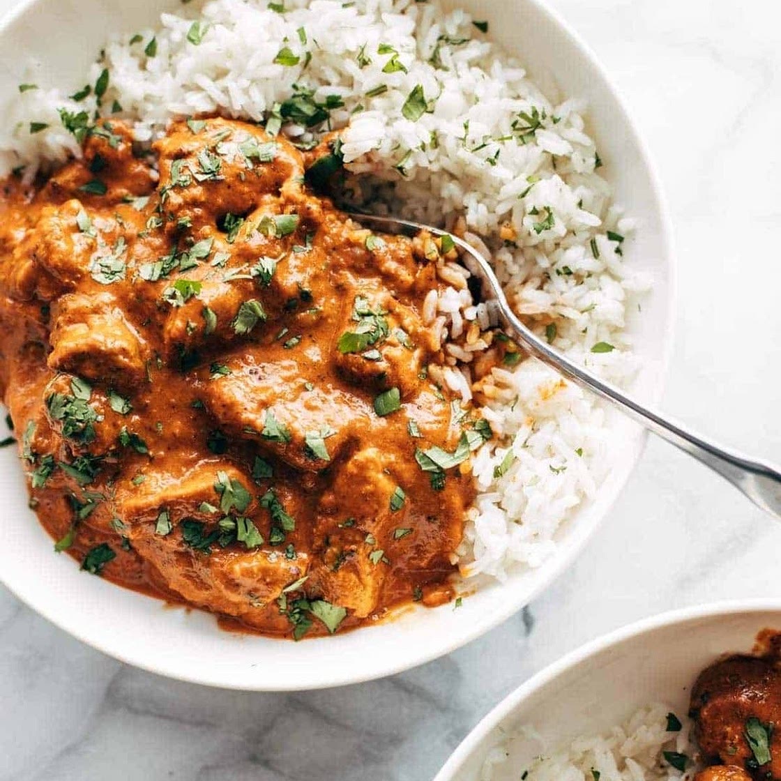Vegan tikka masala