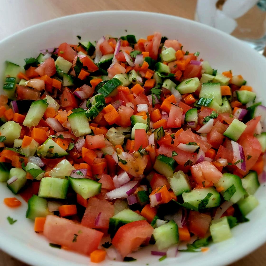Kachumber Salad [Authentic Indian Salad]
