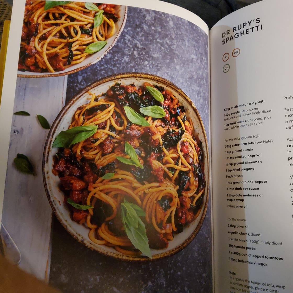 Dr Rupy's Spaghetti "Bolognese"