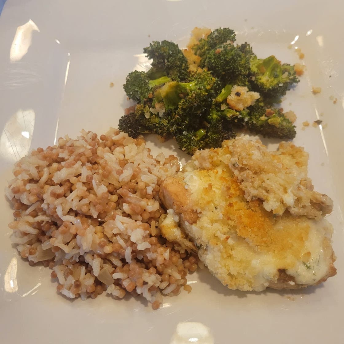 Longhorn Garlic Parmesan Crusted Chicken