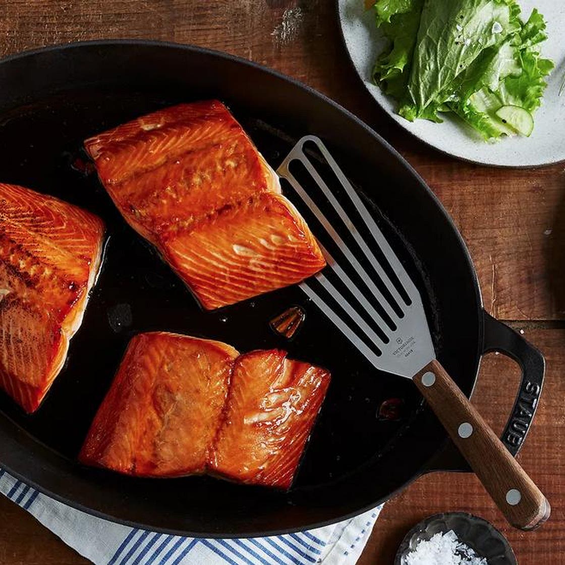 Hot Honey Glazed Salmon Recipe