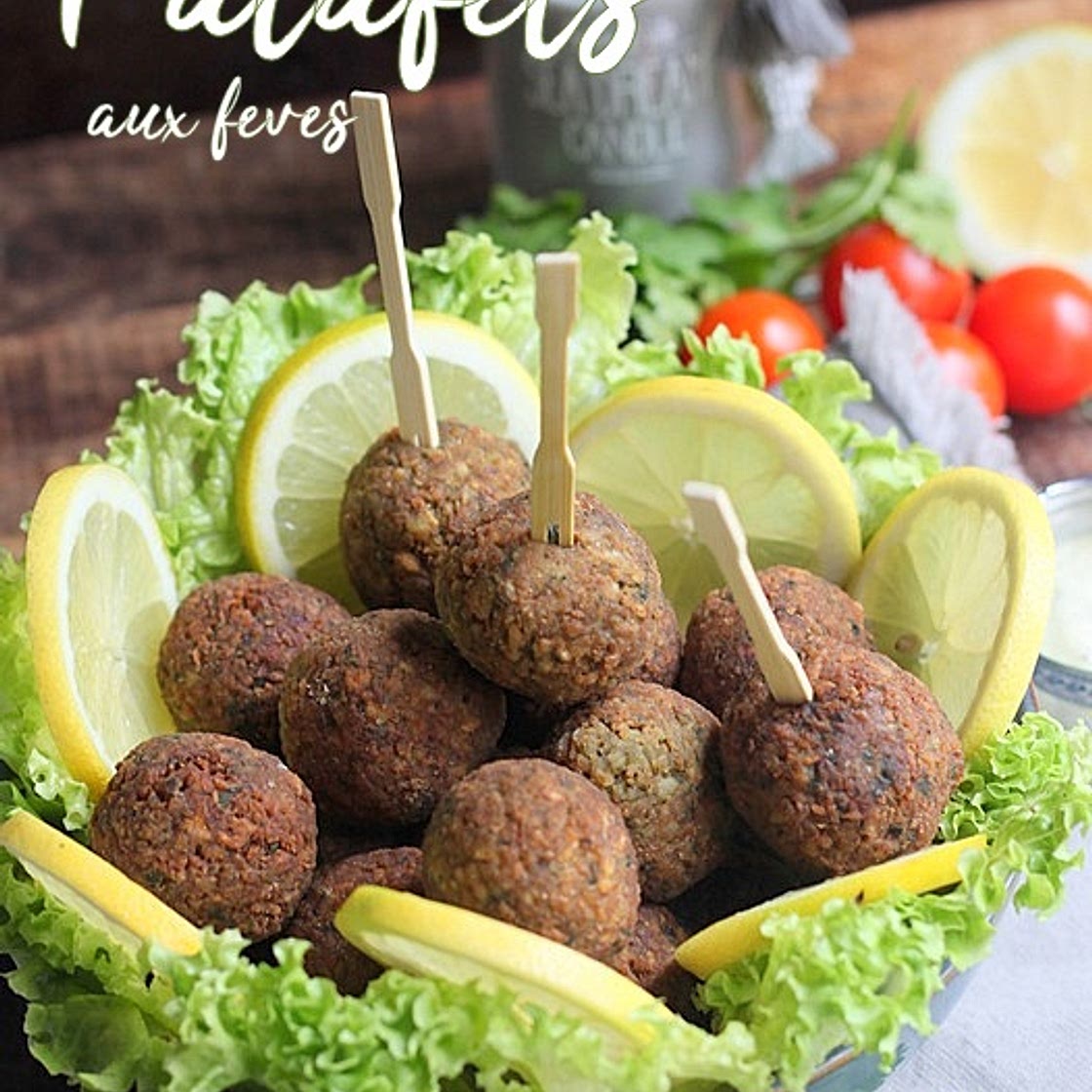 Falafel maison recette avec des feves séchées facile