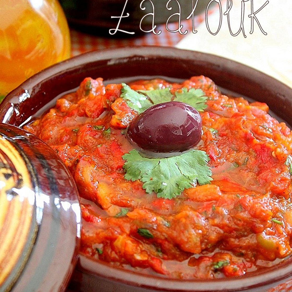Zaalouk d'aubergine, recette marocaine facile