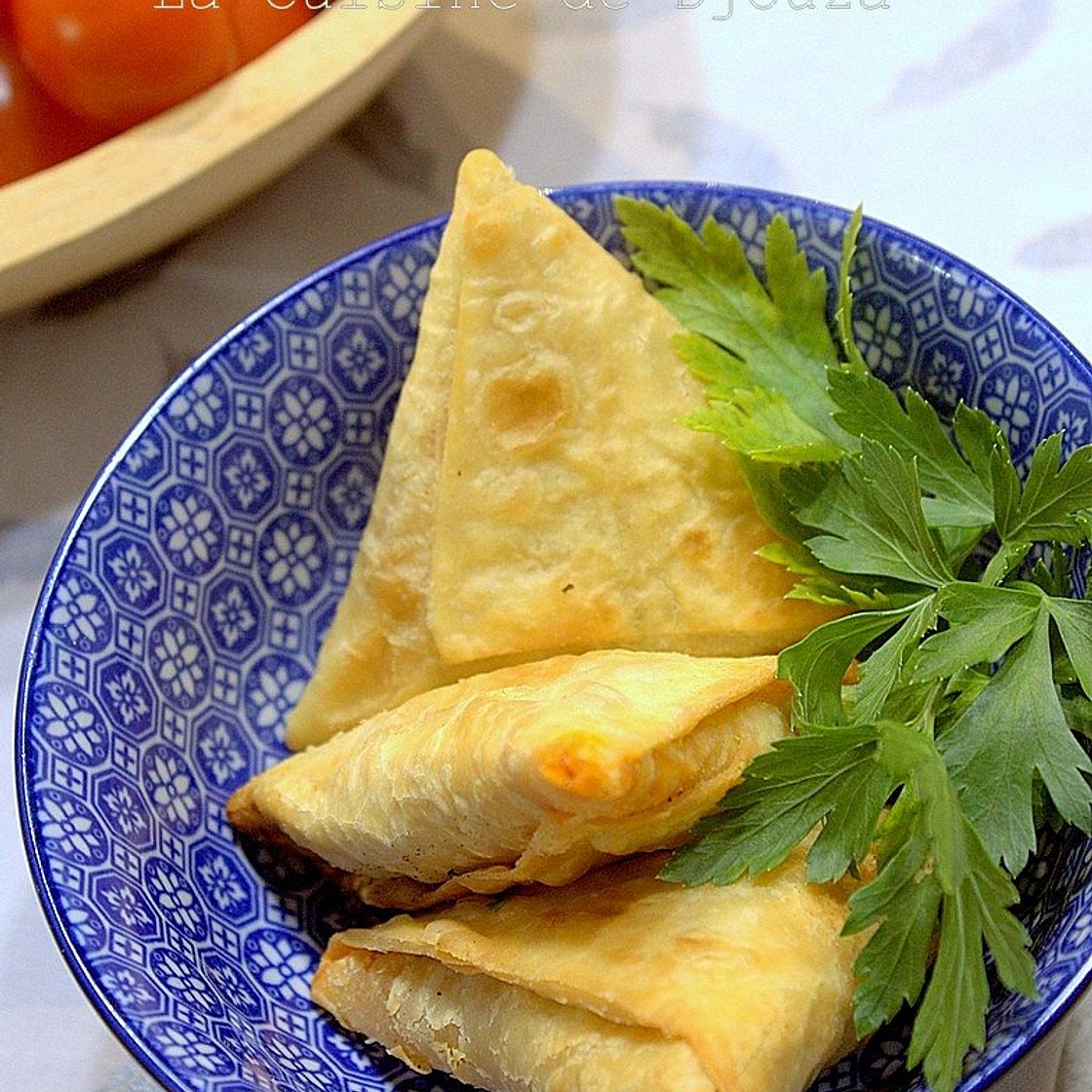 Samoussas indiennes (pate maison)