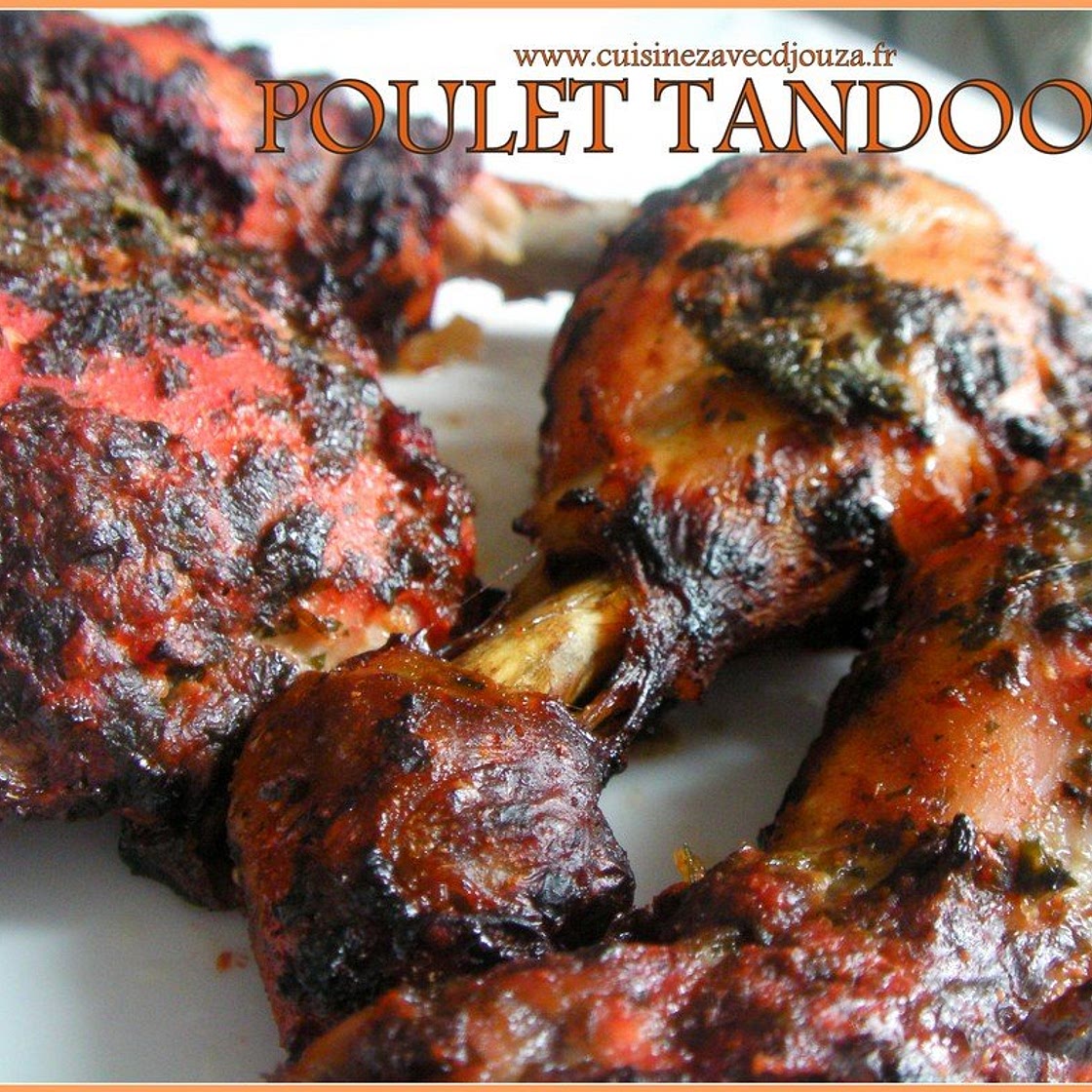 Poulet tandoori au four {avec sa marinade au yaourt}