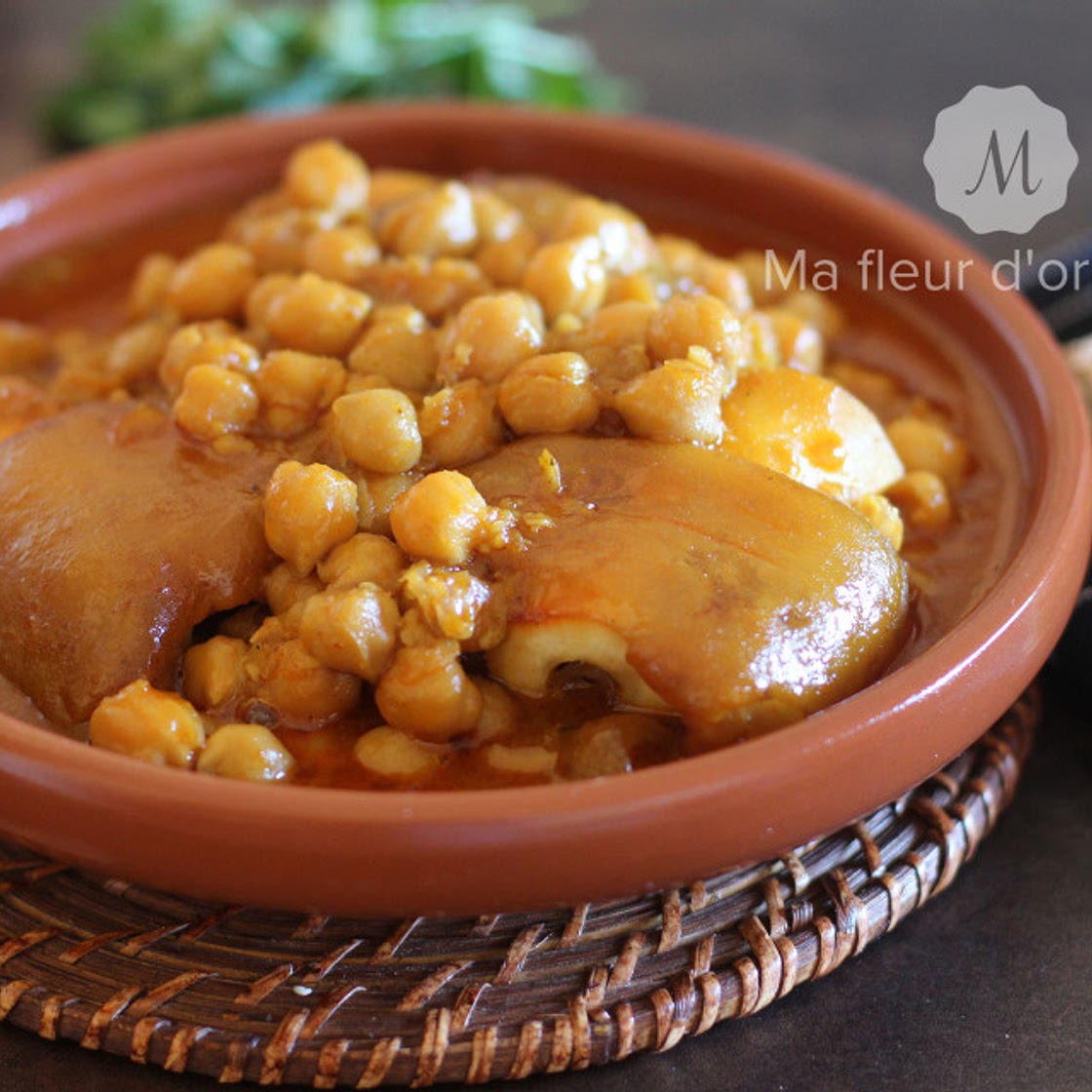 Pied de veau à la marocaine !