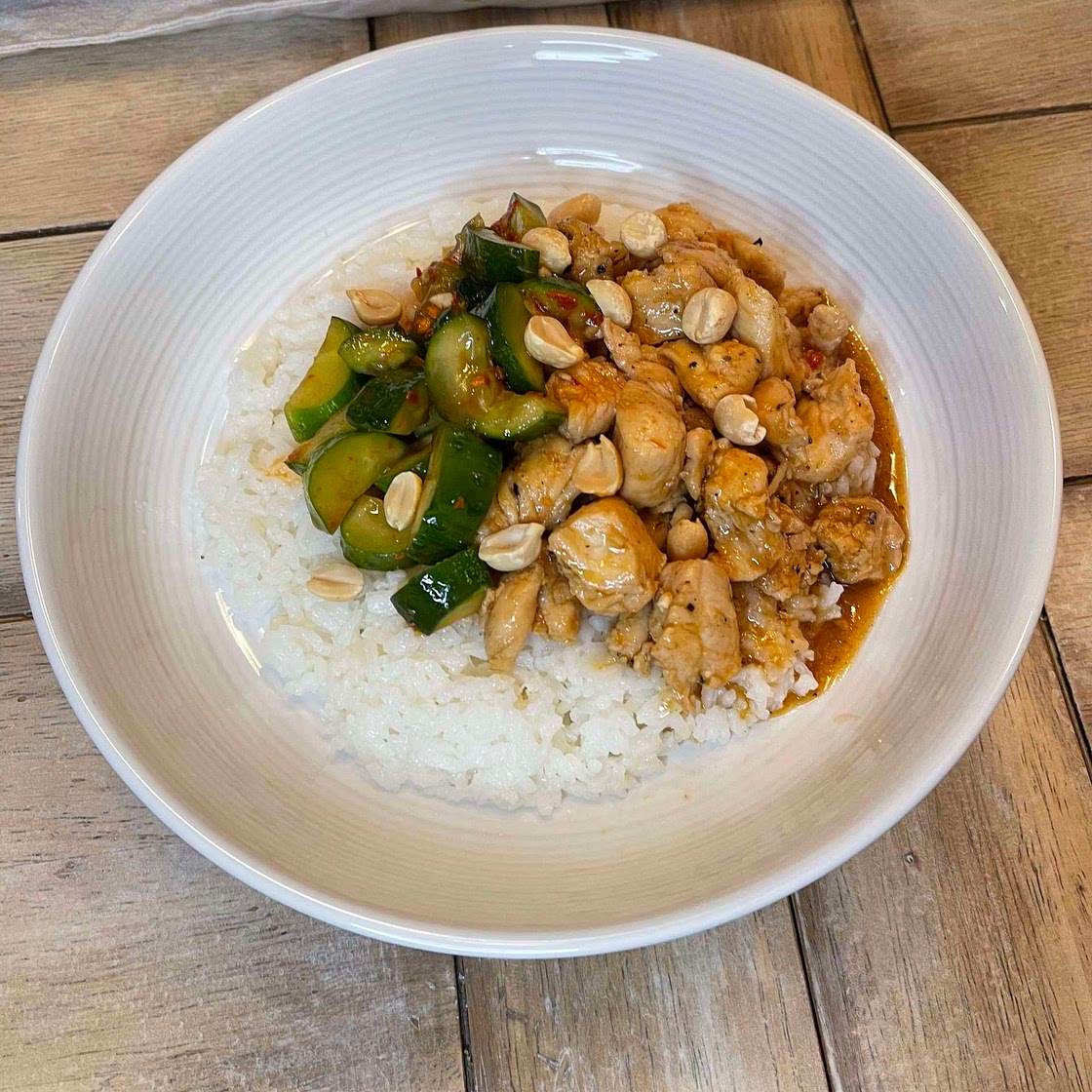 Ginger Chicken & Rice Bowls