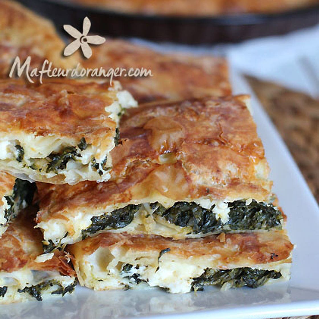 Borek turque aux épinards et fromage