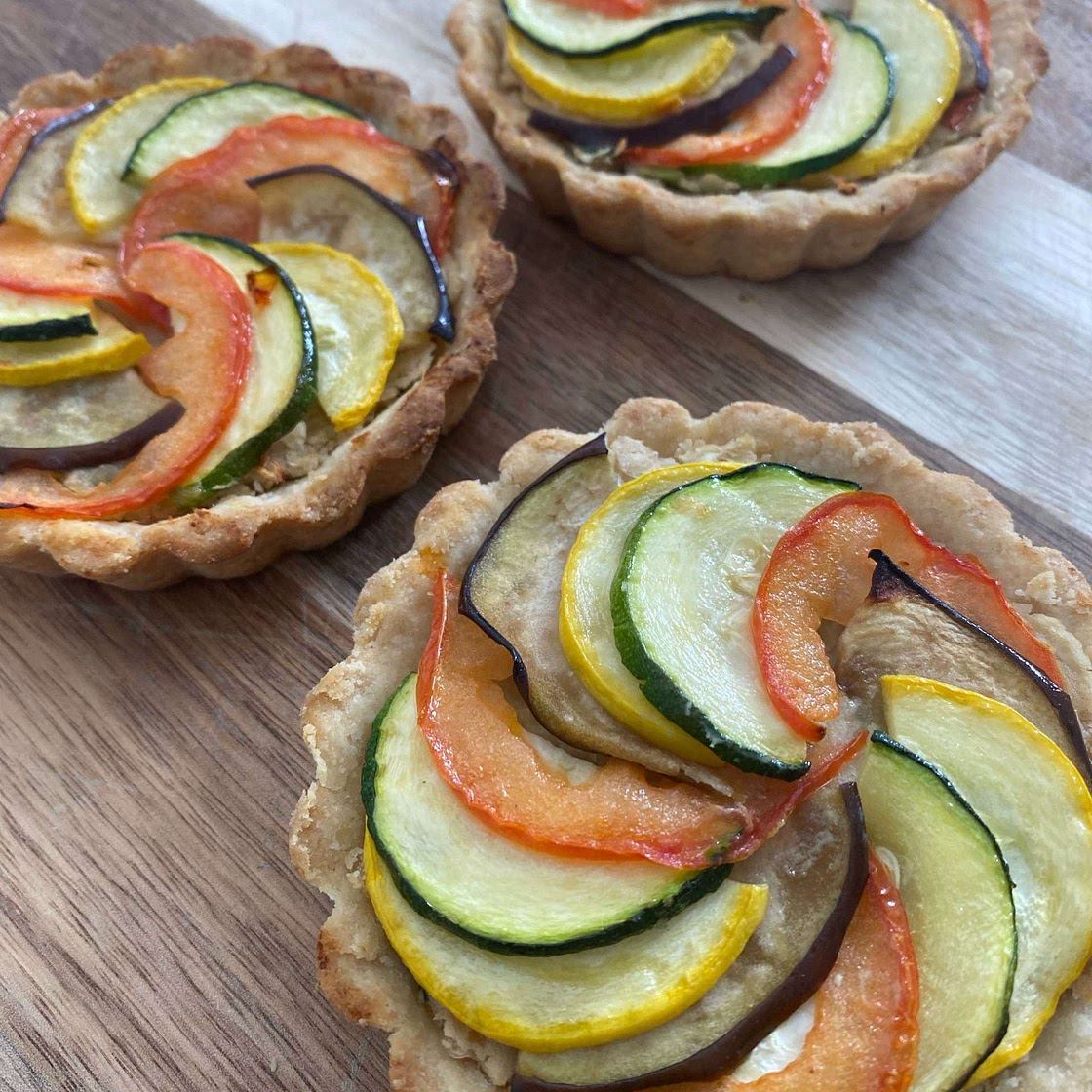 WIC Approved Ratatouille Tarts